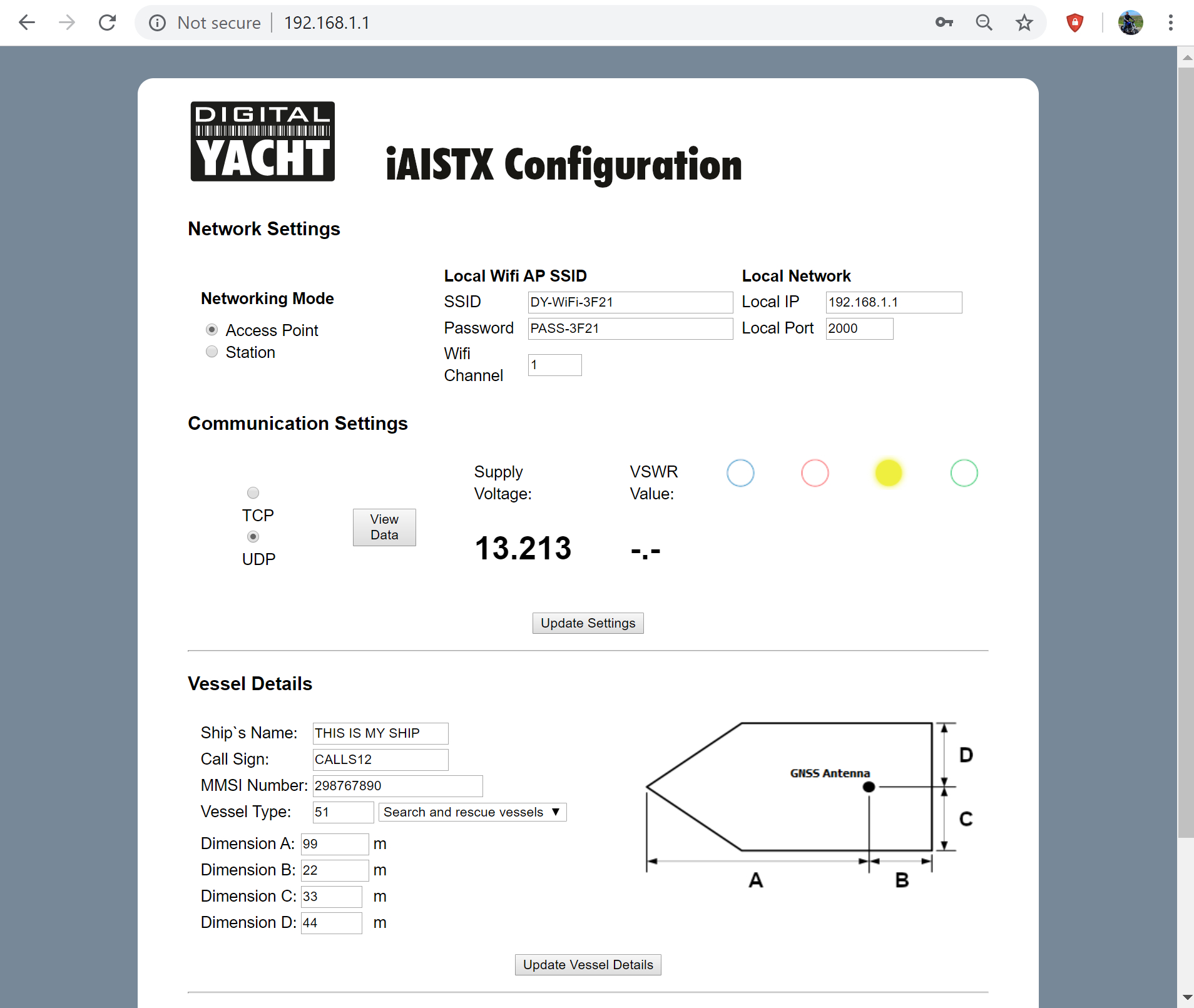 digital yacht iaistx plus